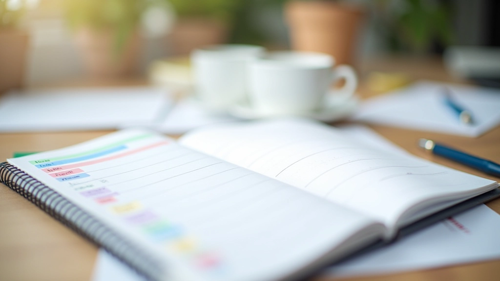 Týdenní plán s realistickými časovými bloky a zabudovanou rezervou na nepředvídané situace